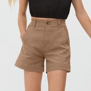 Everlane The Way-High Twill Short